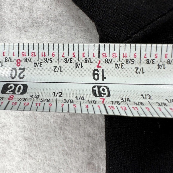 ISDA & CO Midi Sheath Dress Womens 1X Gray Black Color Block‎ Knit Long Sleeve - Picture 13 of 14